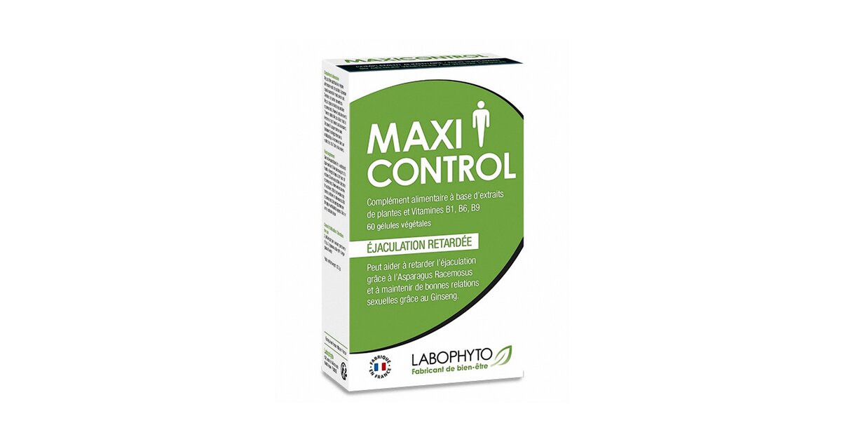 Lingettes Retardantes Maxi Control Labophyto 100 Ml - Neuf - Fabriqué En France